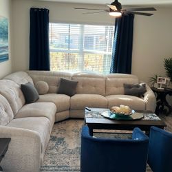 Sectional Reclining Sofa 
