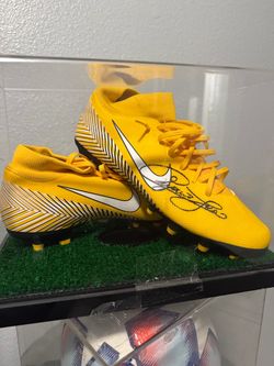 Neymar jr autographed cleats