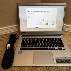 Acer Chromebook CB514 14” Touchscreen Intel CPU N4200 1.1  GHz 8GB RAM 64GB HD