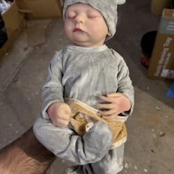 Realistic baby doll boy ( not silicone)