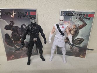 GI Joe Snake Eyes & Storm Shadow Collectibles