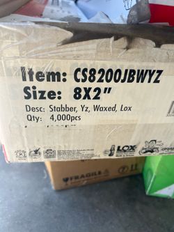 5 Boxes - Grabber LOX 8x2” Collated Subfloor/Stabber