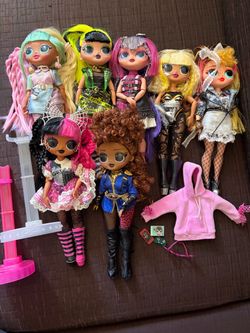 LOL Surprise OMG Fashion Dolls Lot of 7