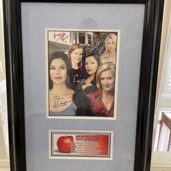 Desperate Housewives Autograph Photo