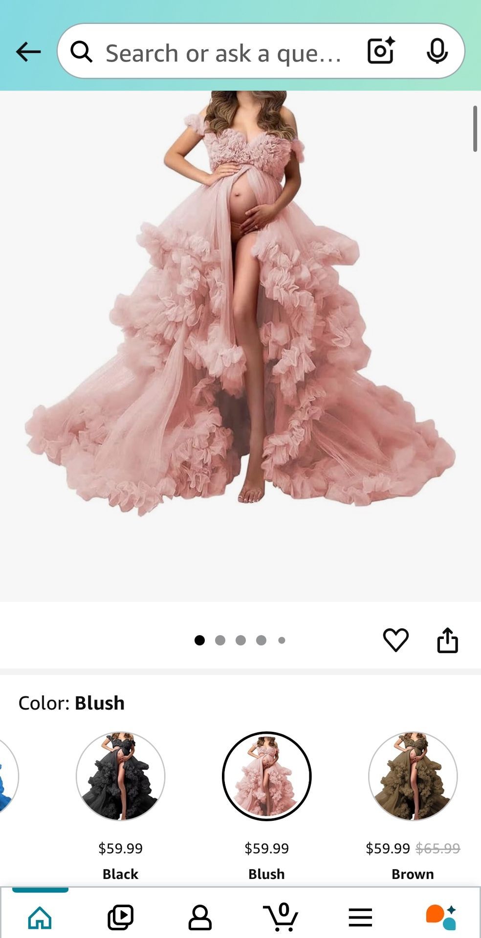 Maternity Dress for Photoshoot