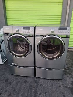 Washer and dryer