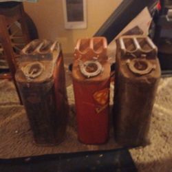 Vintage Gas Cans 