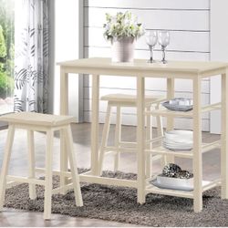 Counter Height Set Brand New 2 Colors To Choose From