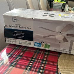 Mainstays 52 Inch Flush-Mount Ceiling Fan
