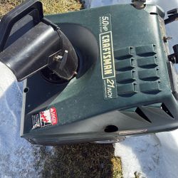 Craftsman Snowblower 5.0 HP 21 inch electric start