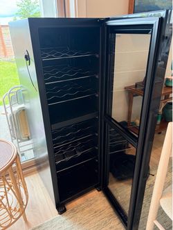 Like New Dual Zone 39-Bottle Wine Fridge