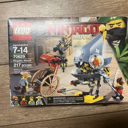 2017 THE LEGO NINJAGO MOVIE 70629 Piranha Attack NEW AND BOXED