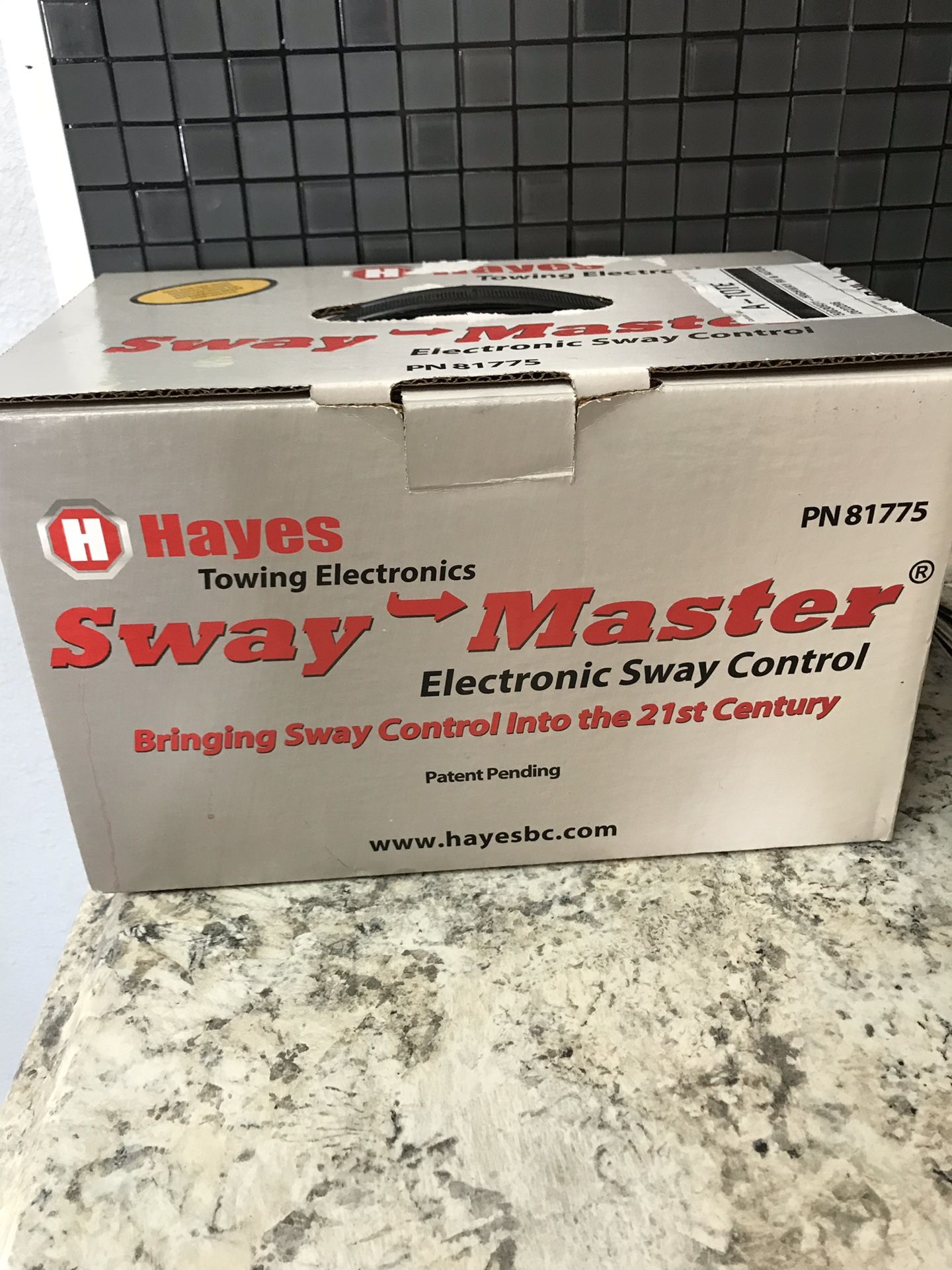 New in box Hayes Sway Master