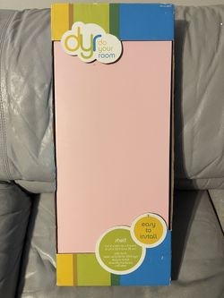Pink Decorative Floating Shelf - (NEW in Box)