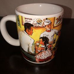 2002 Walgreens Nostalgic 1940's Soda Fountain Mug 