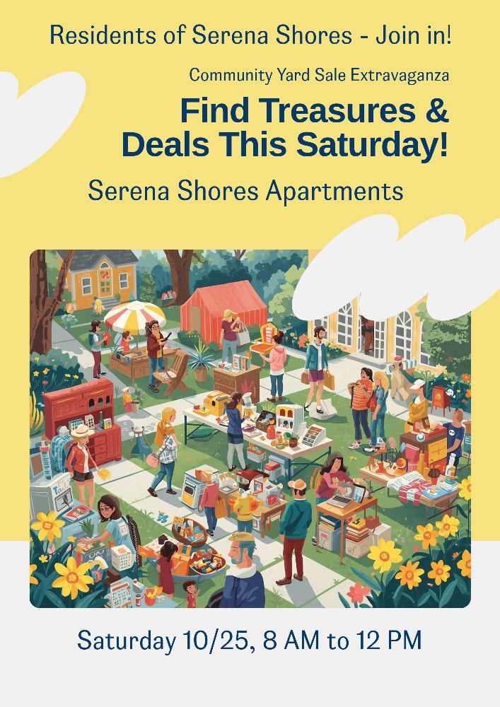 Serena Shores Apartments Yard Sale