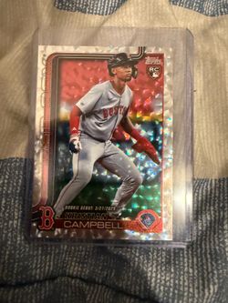 ⚾️🔥 Kristian Campbell Rookie Card – Clean Condition!