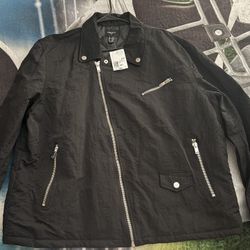 Men’s Black Zipper Jacket