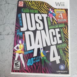 JUST Dance 4 For Nintendo Wii 