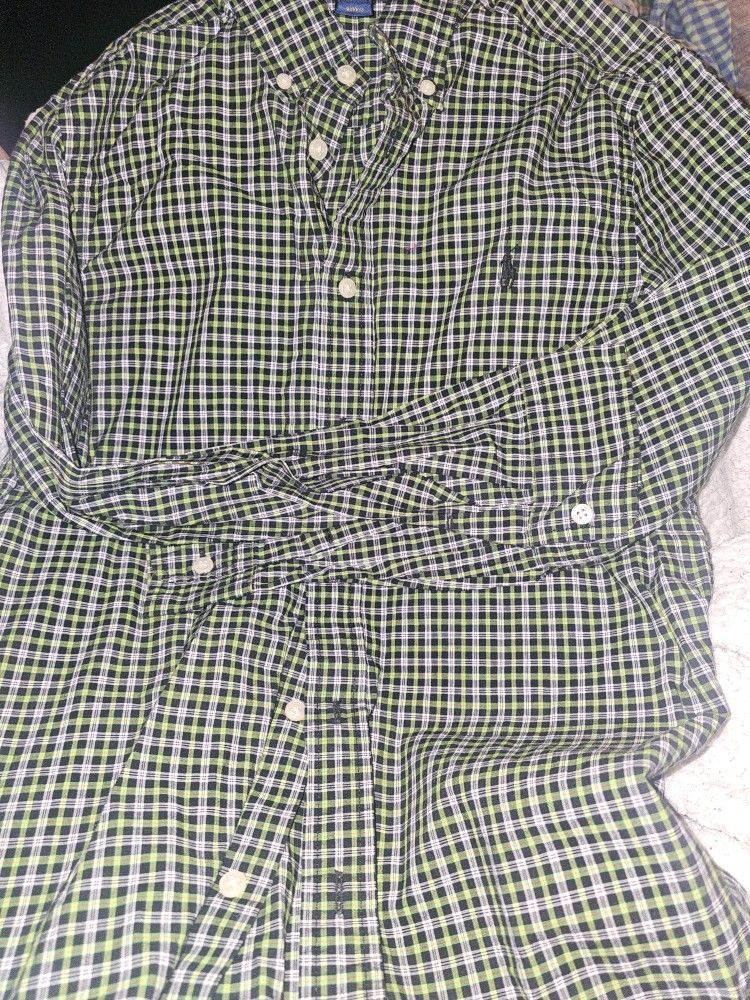 $12 Each Polo RL size 14/16 shirt