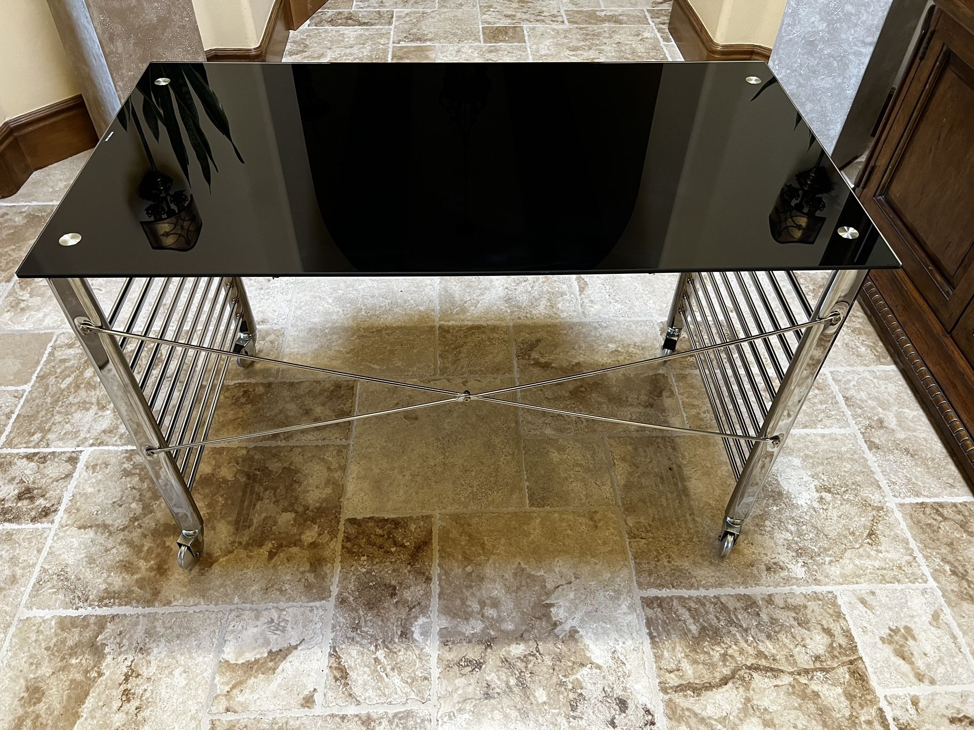 Glass Desk