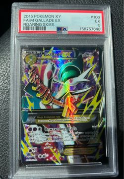 Psa 5 2015 Pokémon XY Roaring Skies Full Art M Gallade EX