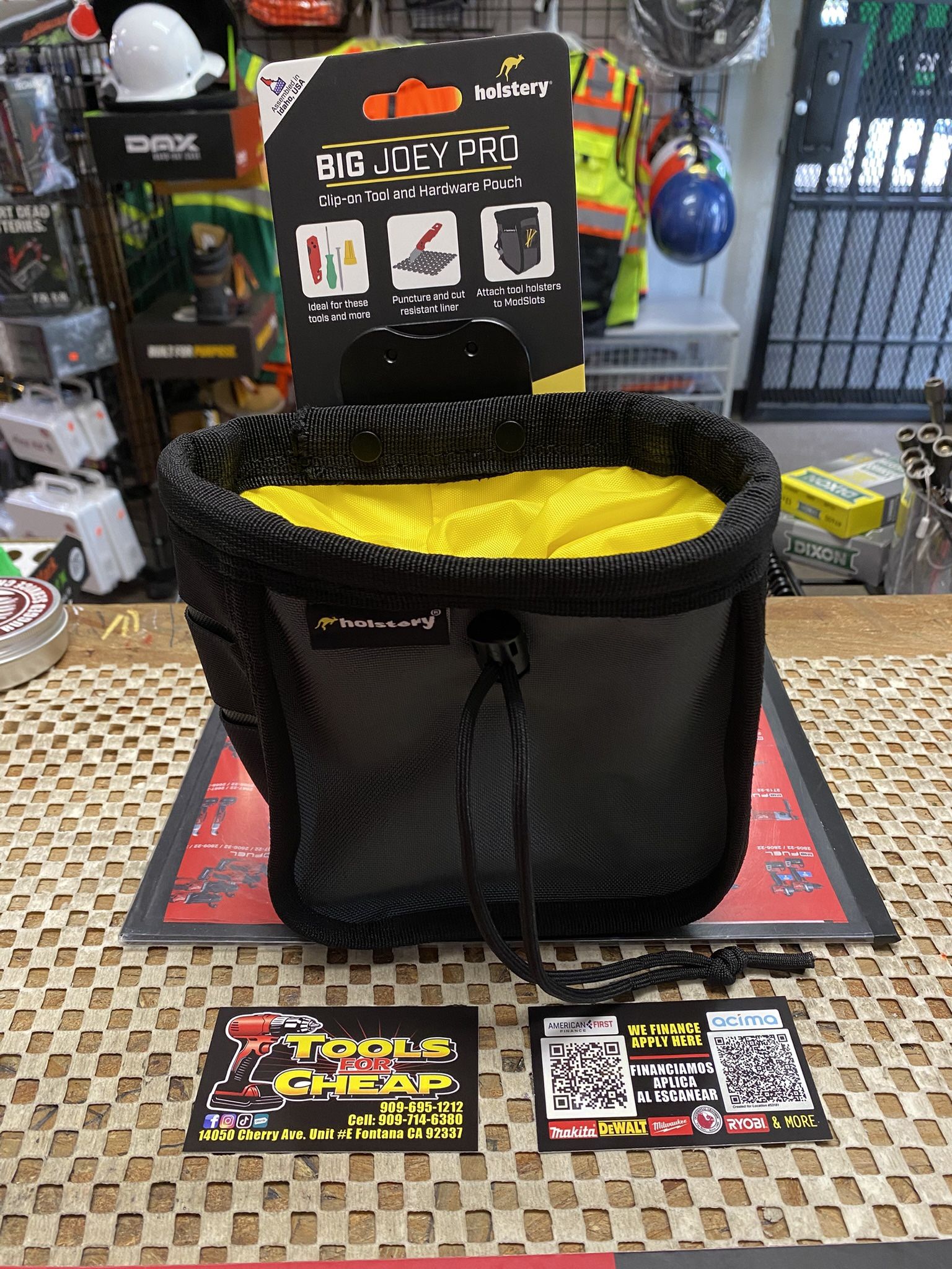 HOLSTERY BIG JOEY PRO CLIP ON TOOL POUCH