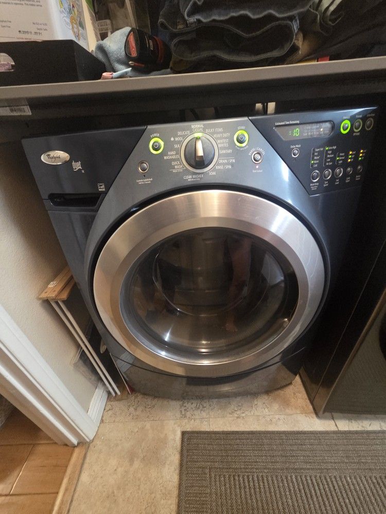 Washer and dryer