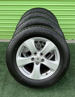 Toyota Sienna Wheels & Tires Set (FOR 2011 & NEWER SIENNA)