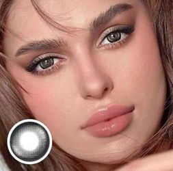 🤎 New - Gray Brown Contact Lenses - 1 Year