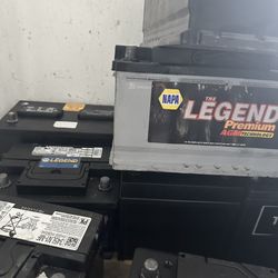 USED BATTERIES 