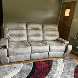 Sofa Grey 1year Old