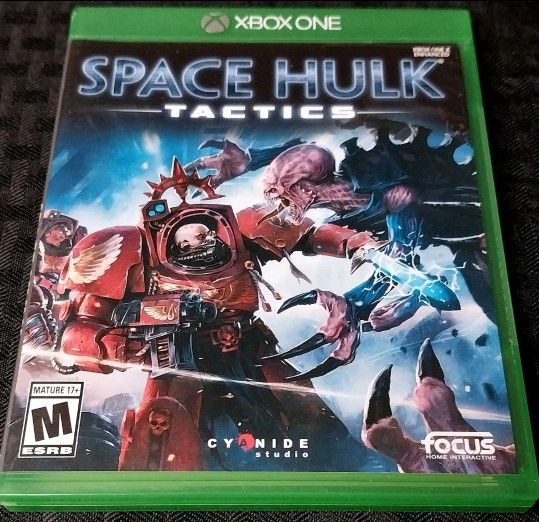 Space Hulk Tactics Warhammer XBOX ONE Game Warhammer 2018 CLEAN Disc