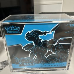 Black Bolt Pokemon Center Etb