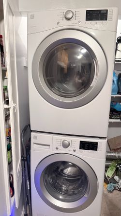 Washer and dryer