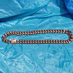14K Custom Gold Chain And Bracelet Set