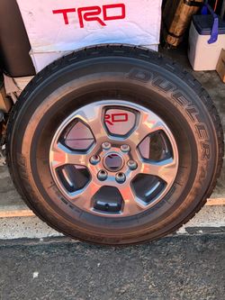 New 255 75 R 17” Bridgestone Dueler A/T ford bronco big bend edition 0-miles $150