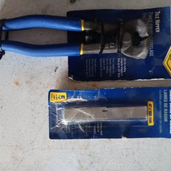 8" Tile Nips & Scraper Blades