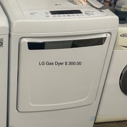 LG Gas Dryer 