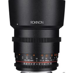 Rokinon EF 85 mm