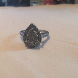 Tear drop Ring