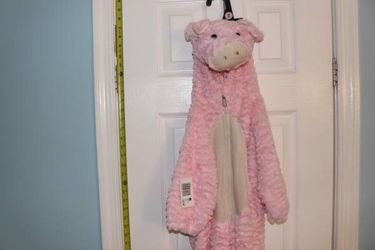 Halloween Girl Plush Costume Pig (Small 36") - Totally Ghoul