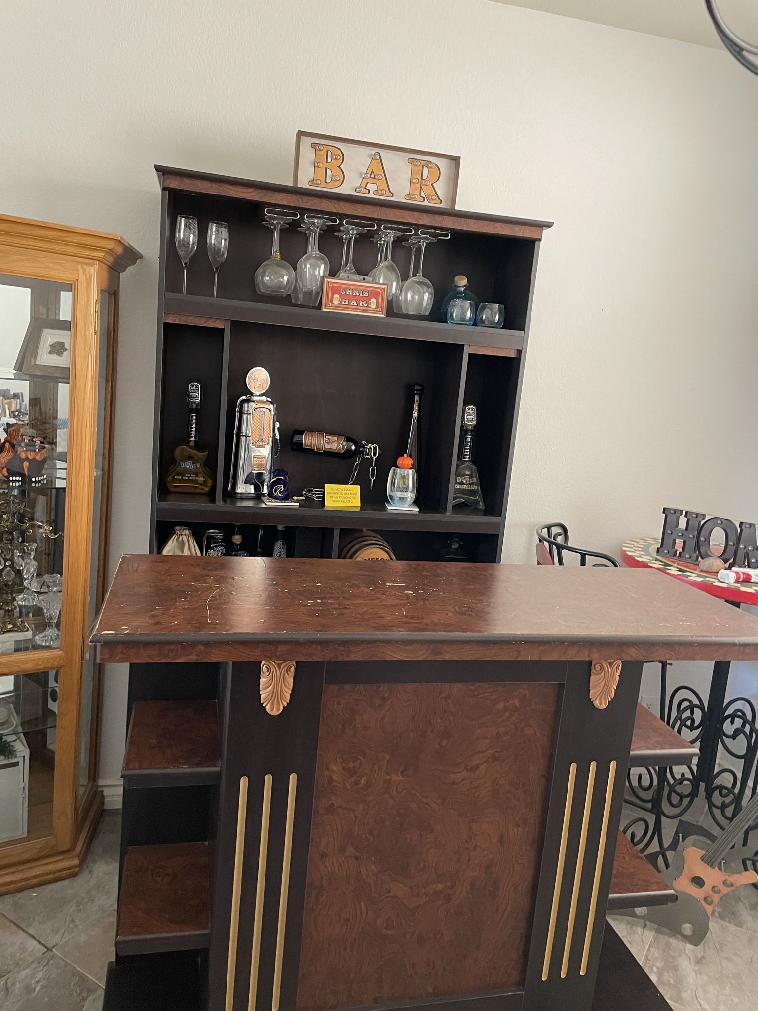 2 Piece Home Bar