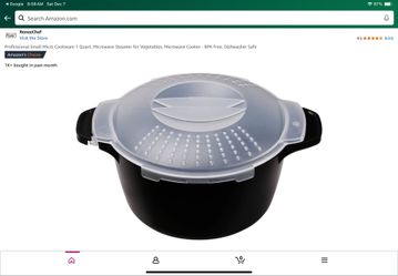 Microwave Steamer for Vegetables