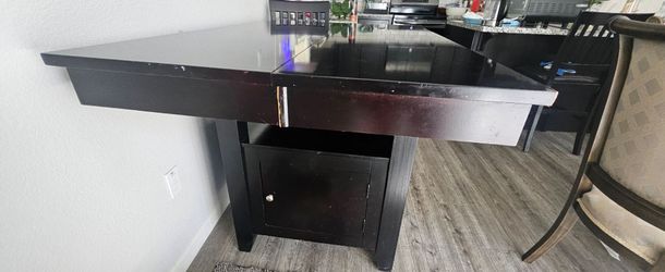 High Table with cabinet