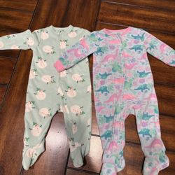 Fleece Pajamas - 9 Month