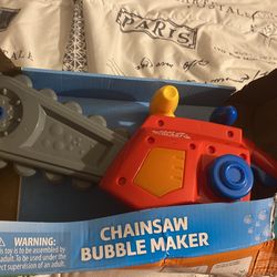 Kids Chainsaw Bubble Maker