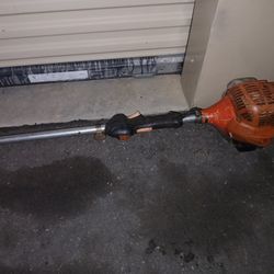 ECHO Weedwacker With $87 Hedge Trimmer Attachment