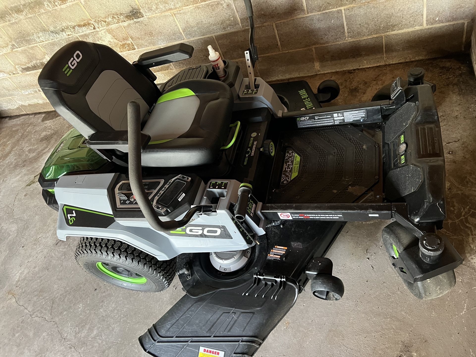 EGO 52 inches Electric Mower Rider