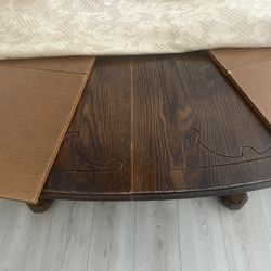 Free Solid Oak Table